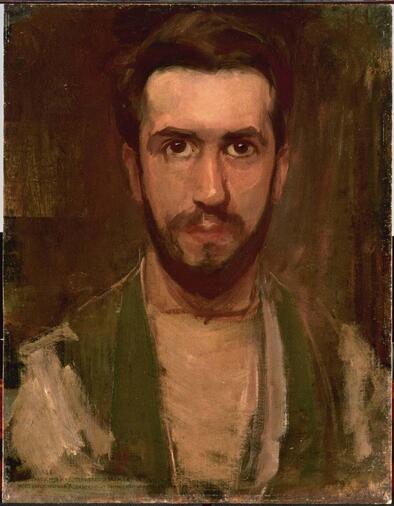 Self-Portrait, ca. 1900 (Piet Mondrian) (1872-1944) Phillips Collection, Washington D.C., Inv. 1375